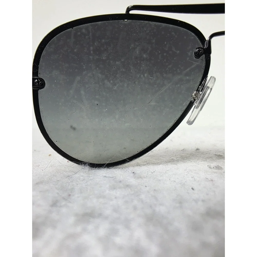 Ray-Ban Sunglasses Aviator Blaze Men RB 3584-N Black Frame Gradient **READ**